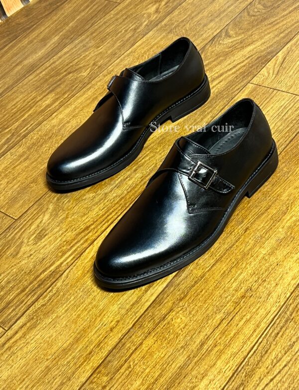 Réf : 230 cuir noir & marron