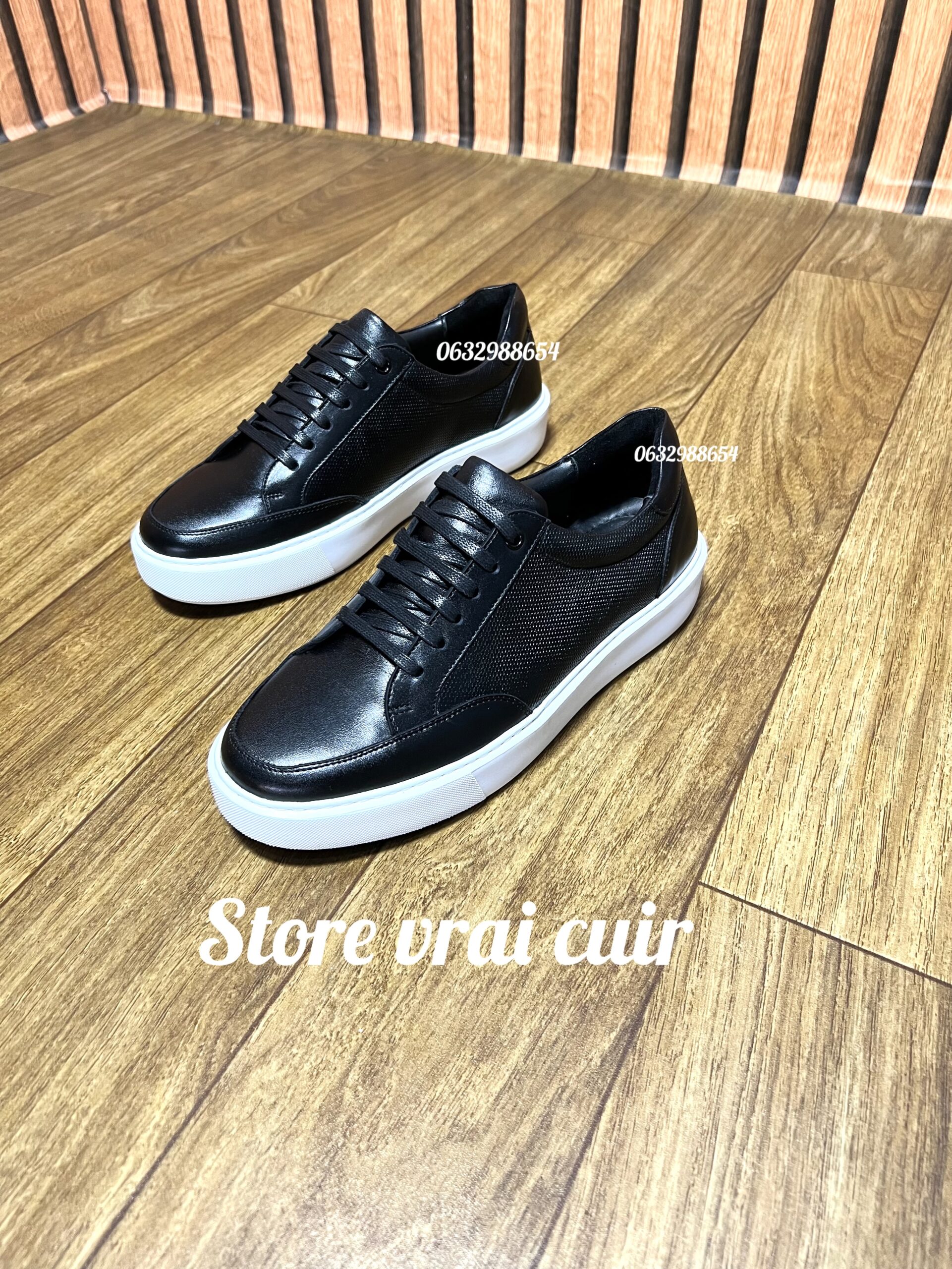 Réf : 314 cuir noir