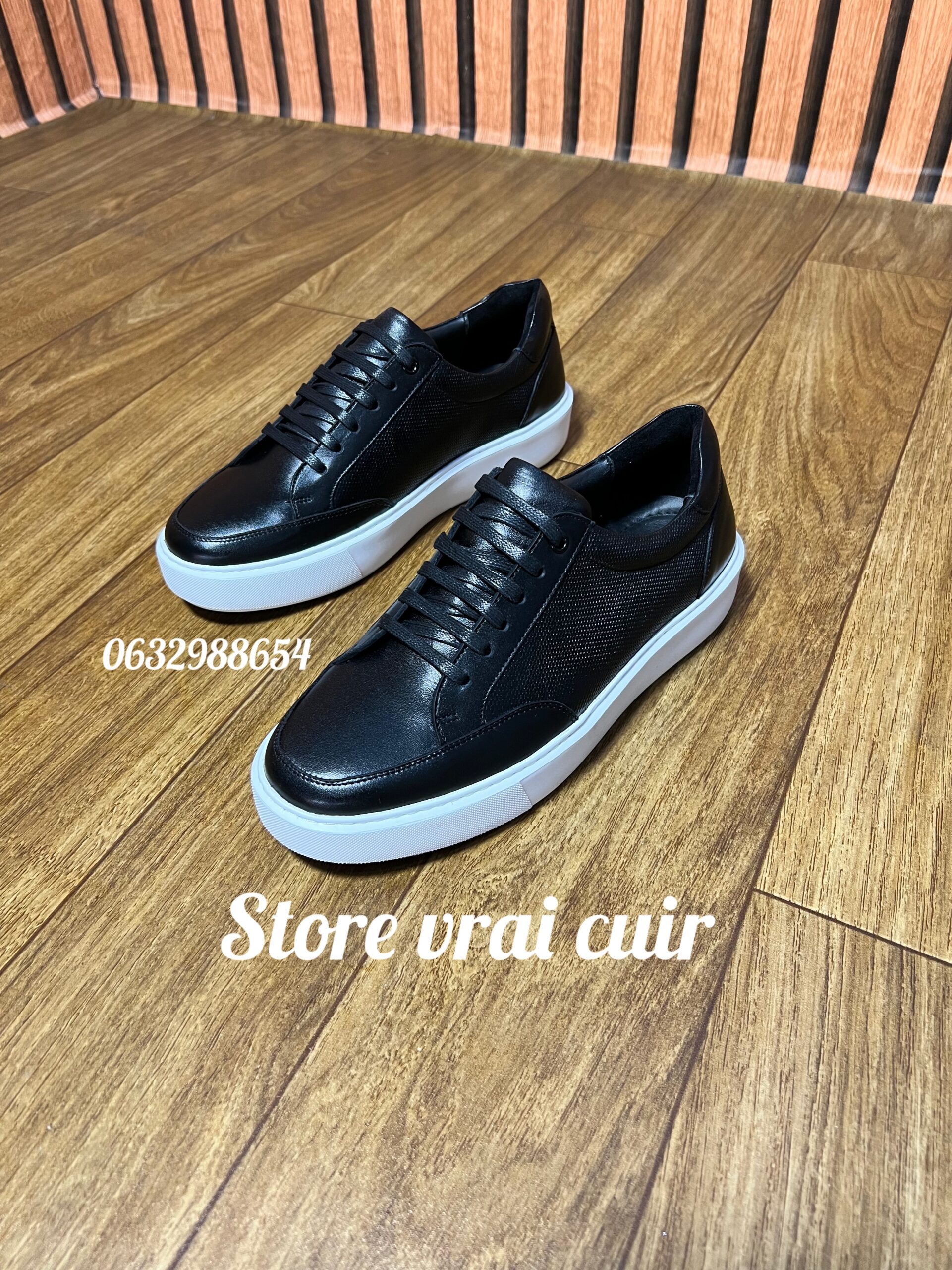 Réf : 314 cuir noir – Image 3